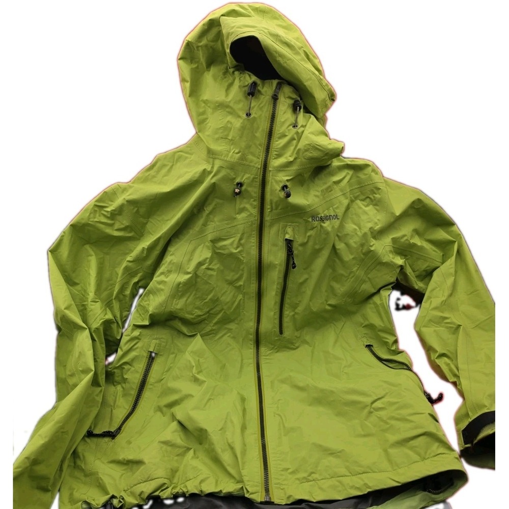 Rossignol Chamonix Guides Pro Issue Ski Shell Jacket Men's L / EU XL Green Gray